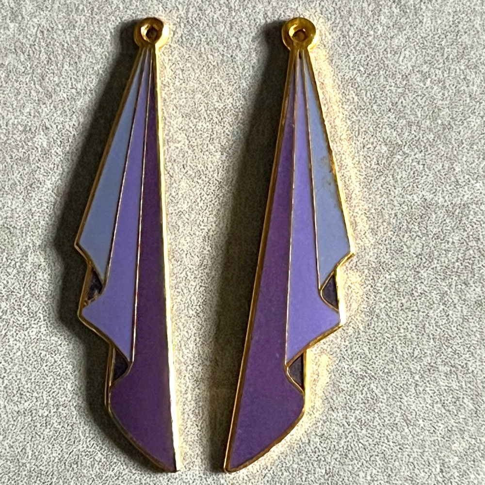 Vintage Meow Earrings (signed)